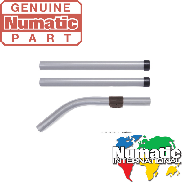 Genuine Numatic 32mm Aluminium Tube Set – Fits Henry, James & Charles (601054)